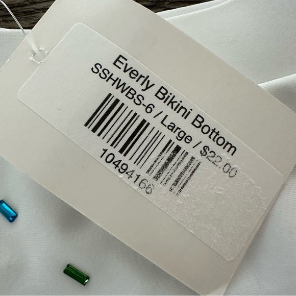 NWT Ever Row Boutique Large Bundle of 2 Bikini Bottoms Swimwear Swimsuits New - Picture 3 of 5